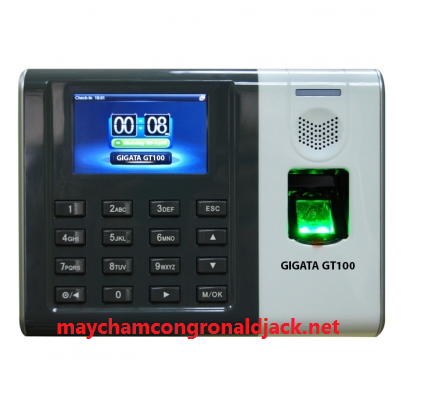 Máy chấm công vân tay và thẻ GIGATA GT100